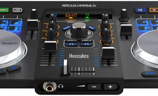  Hercules Universal DJ — компактный DJ-контроллер с Bluetooth